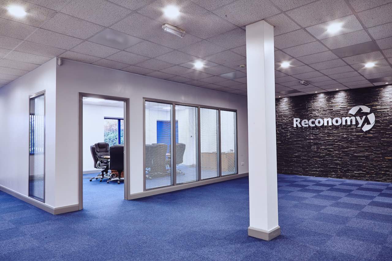Commercial conference room and branding Telford