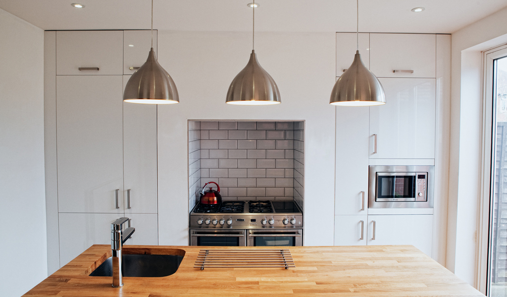 Architectural kitchen space saving design west Midlands Shrewsbury