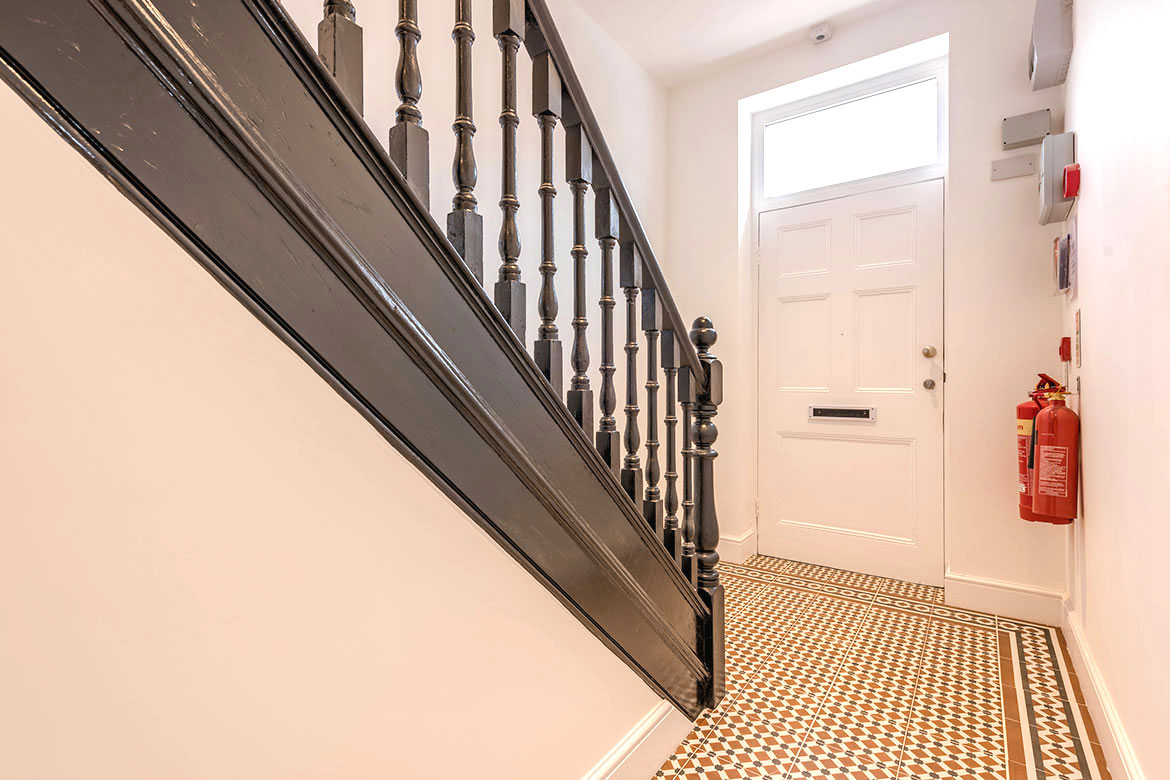 Entrance hall period features
